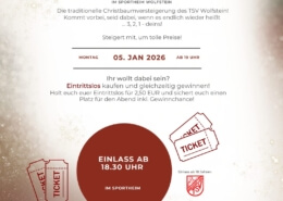 Einladung zur Christbaumversteigerung am 05. Januar 2026